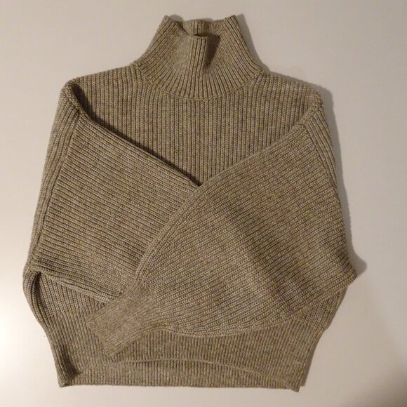 H&M Balloon Sleeve Sweater | Oatmeal | XS - Picture 3 of 12